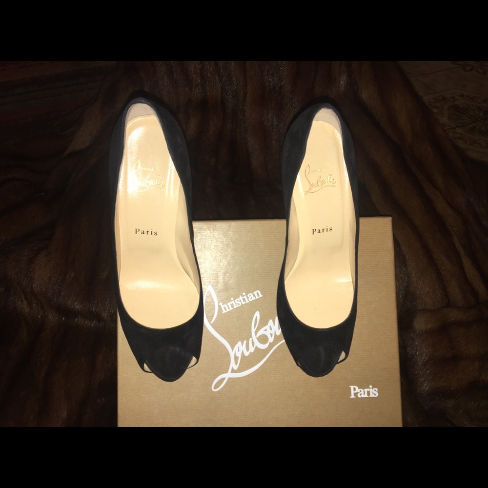 Christian Louboutin Peep Toe Shoes